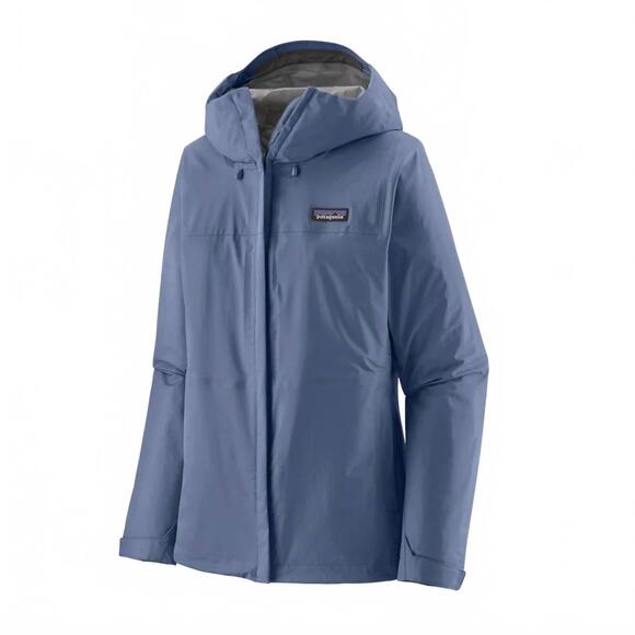 NEW PATAGONIA women's torrentshell 3l rain jacket in current blue - Picture 5 of 5